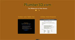 Desktop Screenshot of plumber3d.com